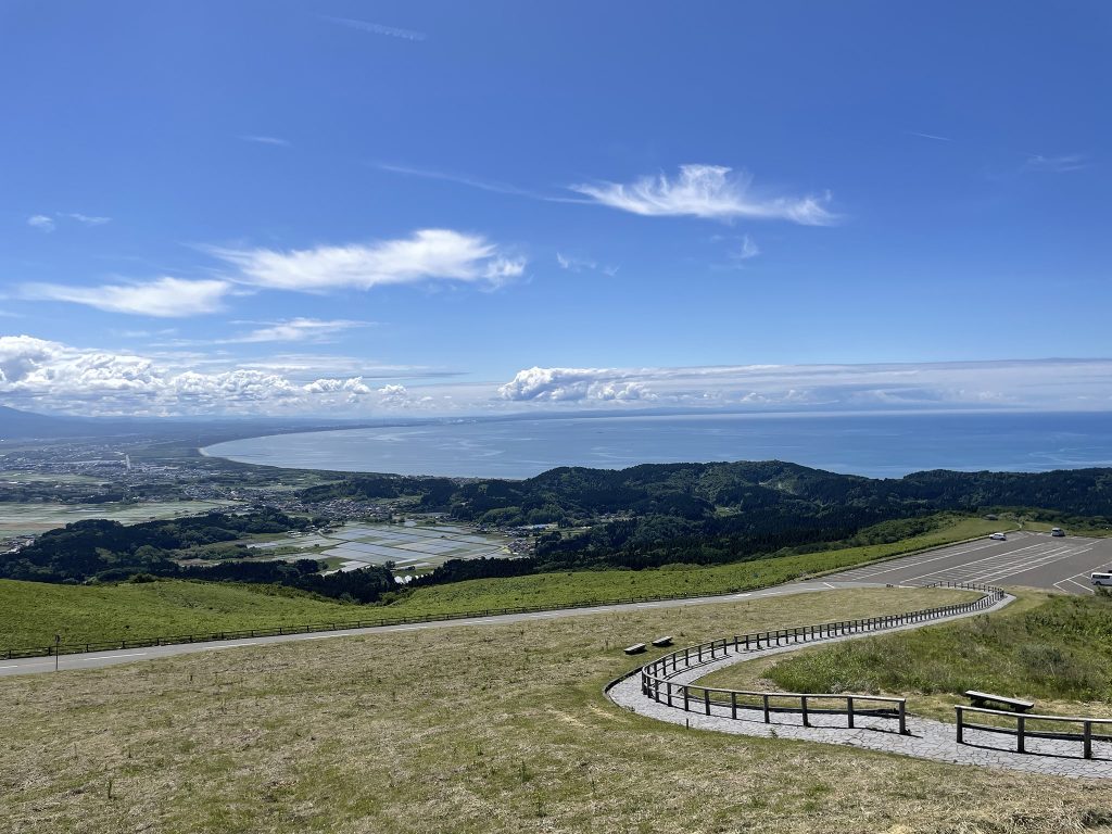 寒風山からの景色