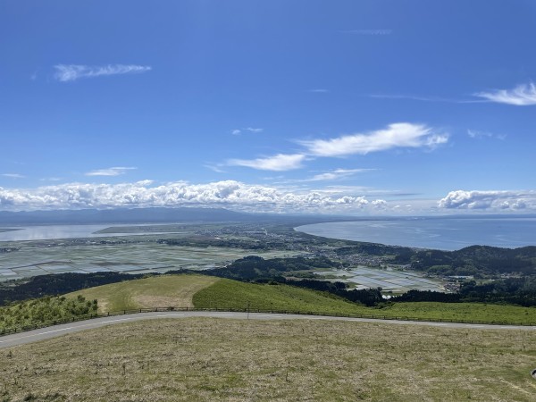 寒風山からの景色