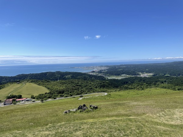 寒風山からの景色